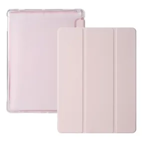 iPad Pro 12.9 Hoes - iPad Pro 12.9 Hoesje 2021 met Apple Pencil Vakje - Roze - Case geschikt voor Apple iPad Pro 12.9 3e generat