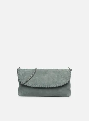      VILA VISEREN LEATHER BAG/EF/LS  GROEN   